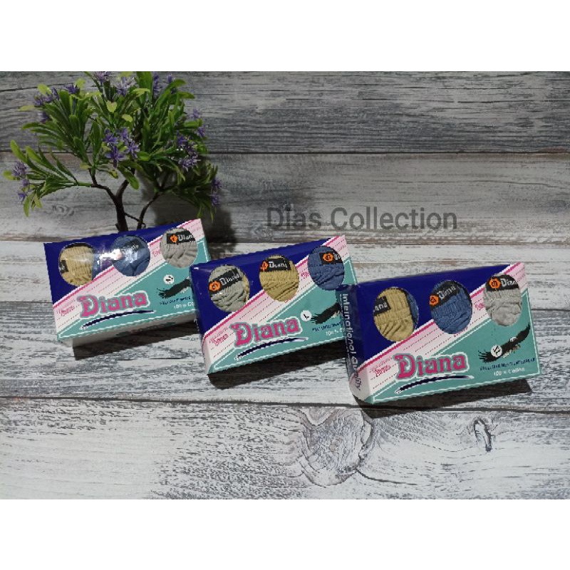 1box isi 3pcs Murah celana dalam pria Diana CD murah