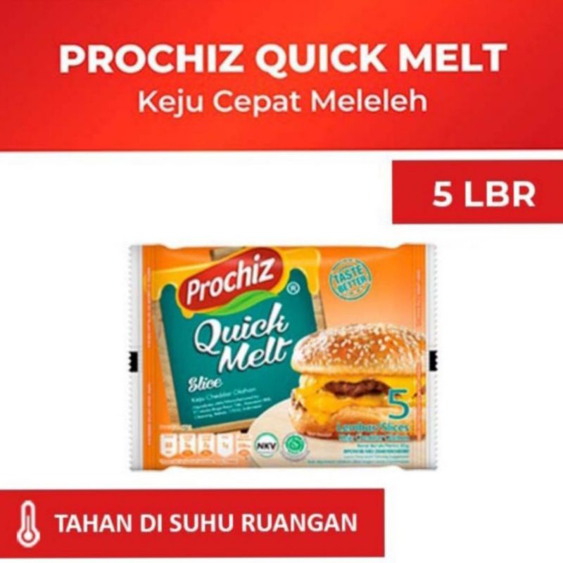 Jual Prochiz Quick Melt Slice 5 Lembar | Shopee Indonesia