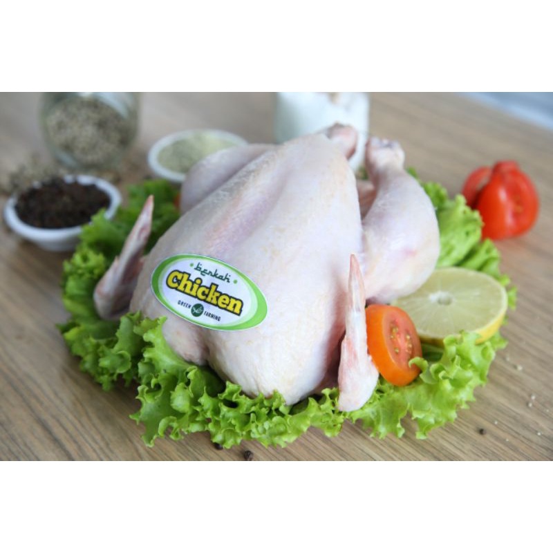 

Ayam Organik Utuh 700gr Berkah Chicken