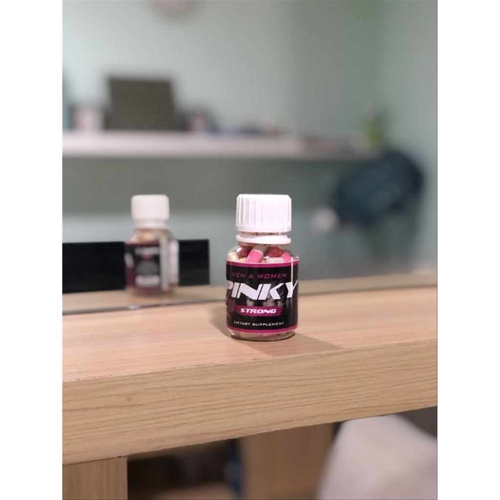 Pelangsing Pinky Double Strong Obat Diet Herbal Kapsul Pelangsing Herbal