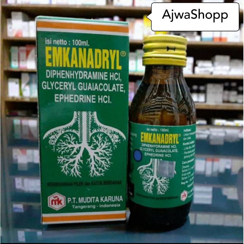 Emkanadryl 100 ml dan Neo Emkanadryl 100ml