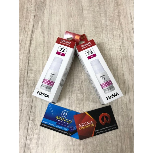 Cartridge &amp; Tinta Canon GI 73 Magenta (Untuk G570 / G670)