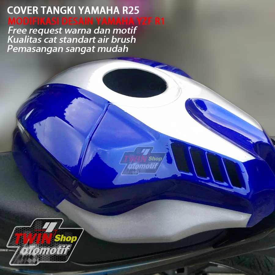 Cover tangki R25 MODEL R1M / KONDOM TANGKI R25 MODEL R1M BIRU