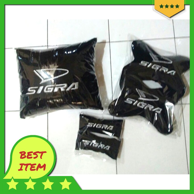 bantal mobil daihatsu sigra / headrest mobil daihatsu sigra / daihatsu sigra variasi murah