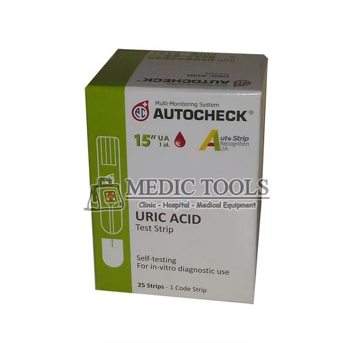 

Refil Autocheck Asam Urat Isi 25