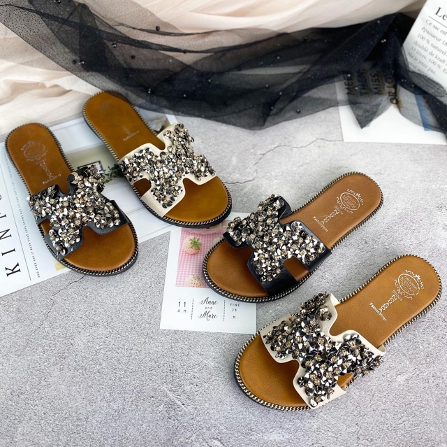 Sendal a2 sepatu wanita import slipper