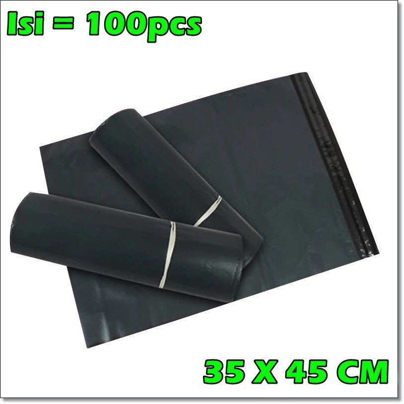 

Kantong Amplop Plastik Packing Polymailer Polybag 35x45cm 100 PCS