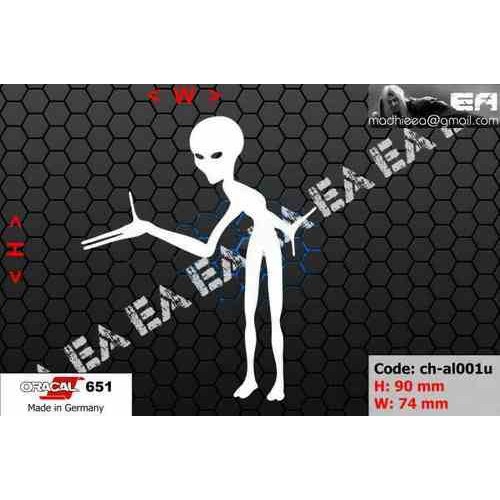 ea cutting sticker / decal Code: ch-al001u ( alien )