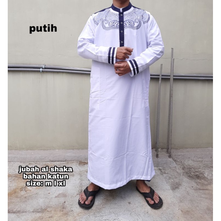GAMIS BORDIR ~ BAJU MUSLIM PRIA