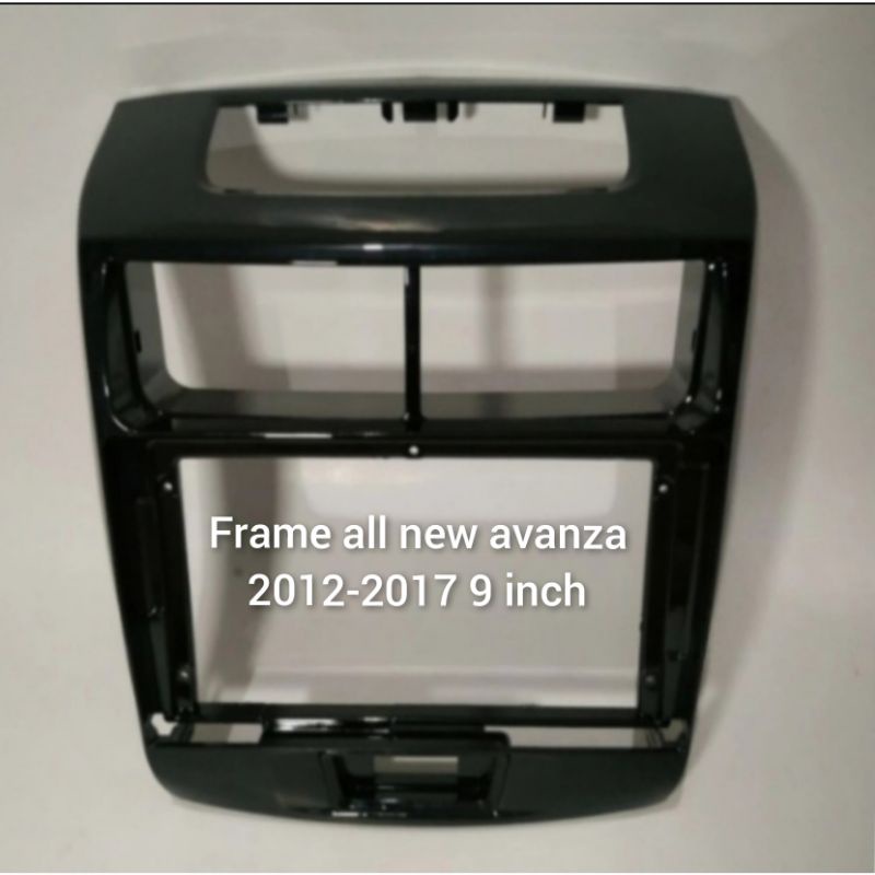 frame tape mobil double din 9 inch mobil all new avanza 2012-2017