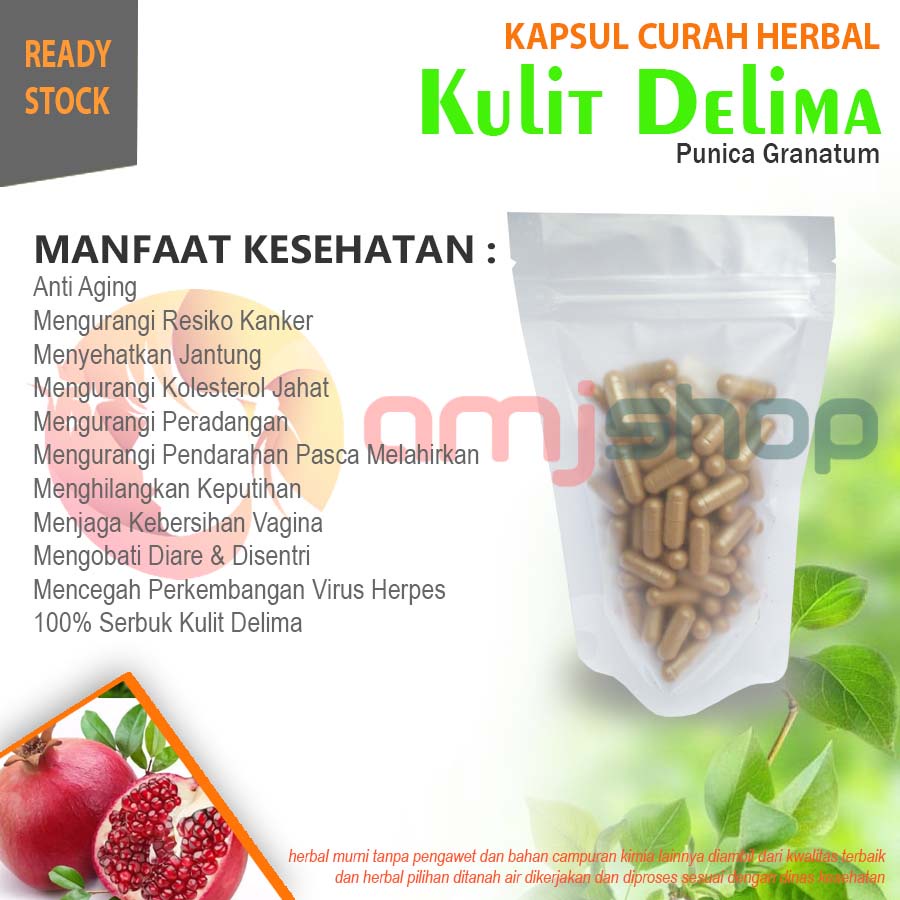 

KAPSUL CURAH HERBAL KULIT DELIMA