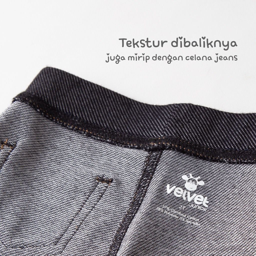 VELVET JUNIOR JEANS LEGGING BAYI / LEGGING BABY / JEGGING