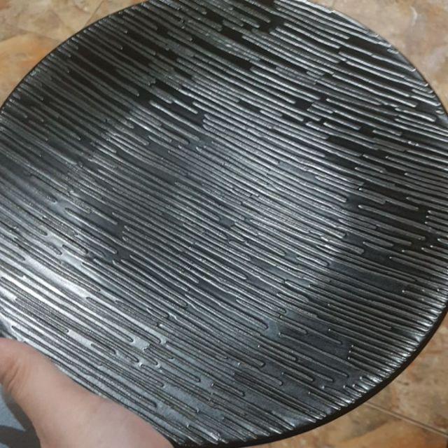 Piring Salad Decor Black Sweet 21-24 / Piring Keramik / Piring Hias