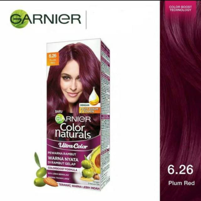 GARNIER COLOR NATURAL PLUM RED