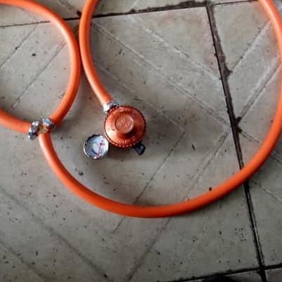 ℮ selang cabang oven gas 2 meter+regulator ❄