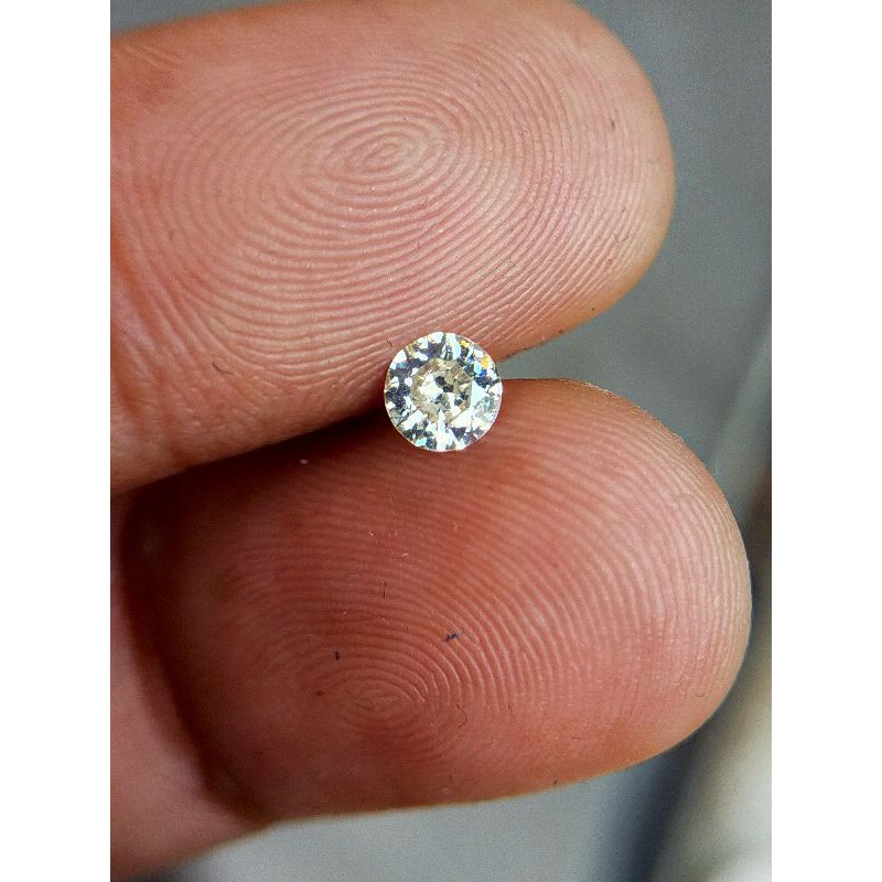 Natural berlian banjar 0,35 carat atau intan banjar white diamond asli Kalimantan
