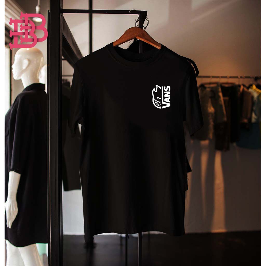 Kaos Distro 100% Soft Poliester Premium Pria Vans