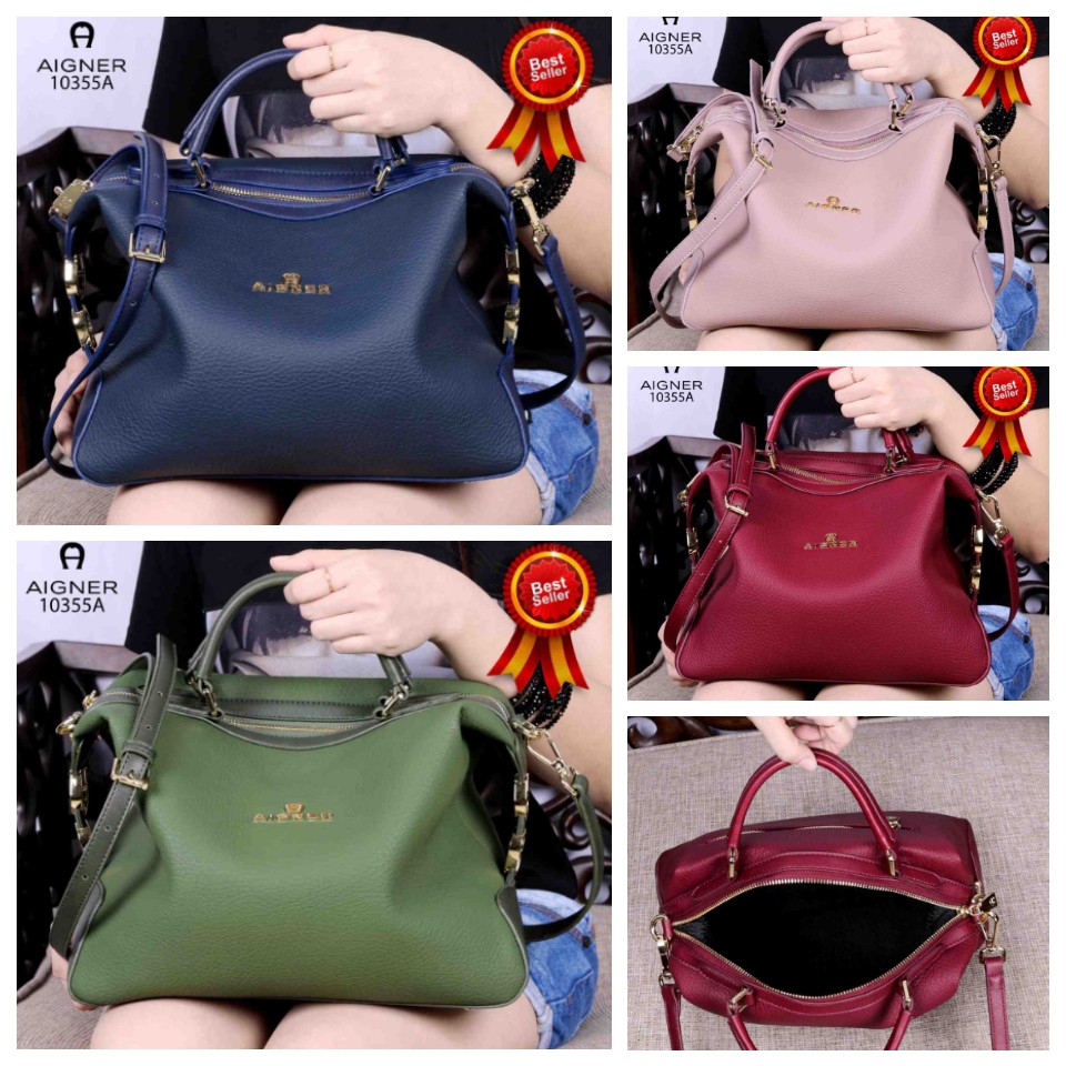 Tas AIGNER Roma 10355A QWE 89 tas batam impor ransel selempang fashion branded grosir