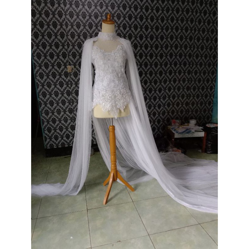 kebaya akad pengantin tunangan murah