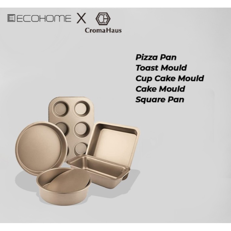 Ecohome x CromaHaus Baking Pan isi 5pcs