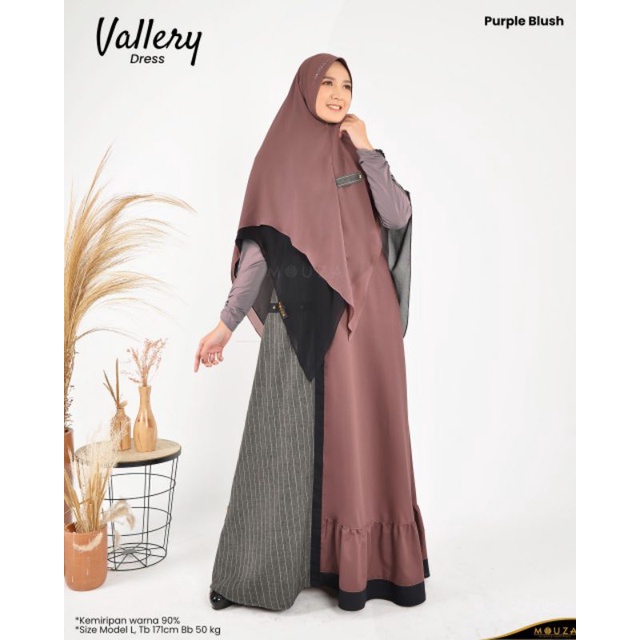 [BERGARANSI] GAMIS SARIMBIT VALERY MOM BY MOUZA INDONESIA