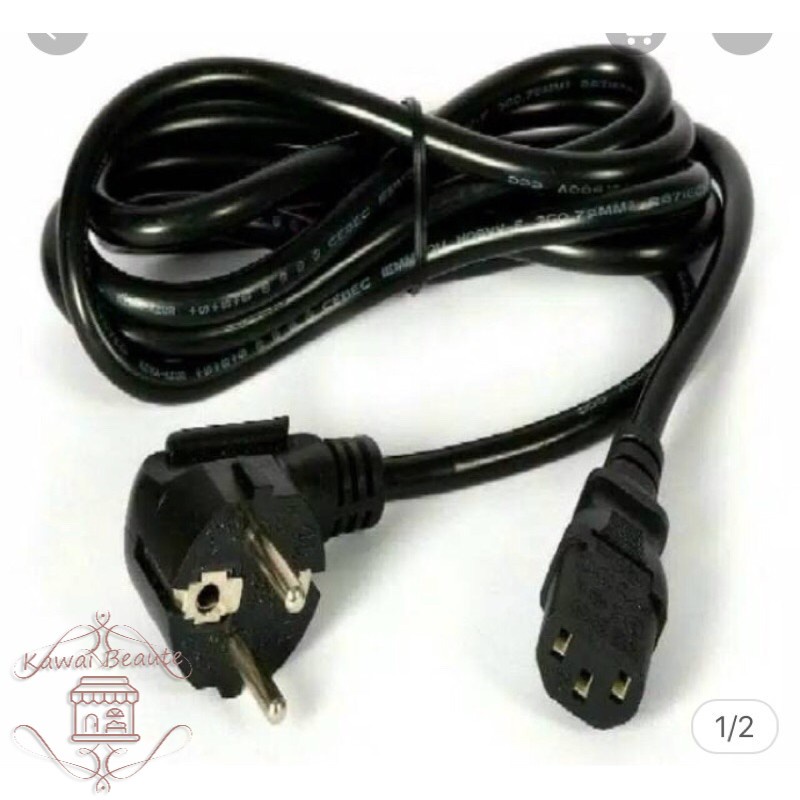 Kabel Power untuk komputer/ rice cooker