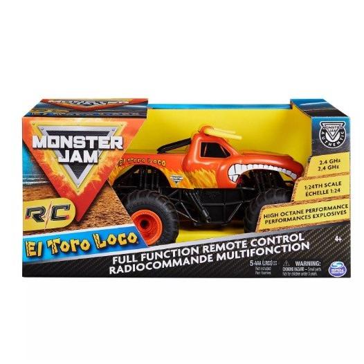 Mainan Monster Jam- RC 1/24 Scale - El Toro Loco Original Spin Master