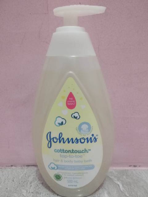 Johnson’s Baby Top To Toe Wash, Milk&amp;Rice, cotton Touch body&amp;face top To Toe 500ml