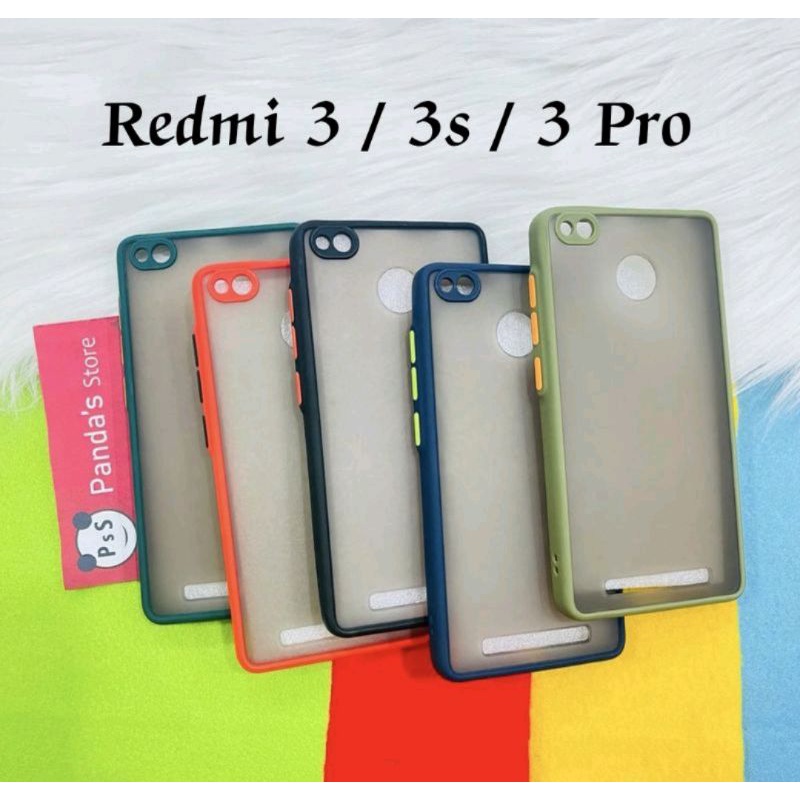 SOFTCASE REDMI 3 PRO/ 3S -CASE MATTE FULL COLOR- REDMI 3S / REDMI 3 PRO