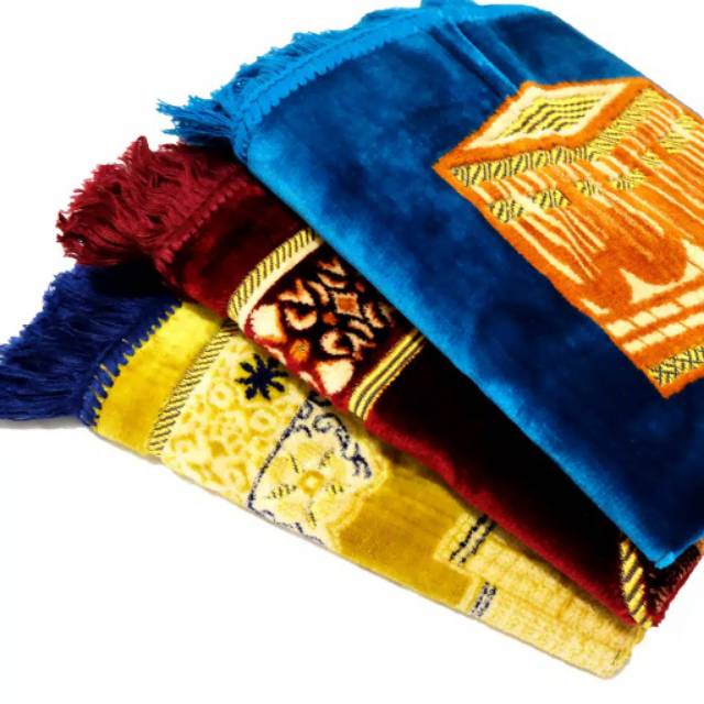 Sajadah turki premium ukuran 65x110 cm //sajadah solat murah