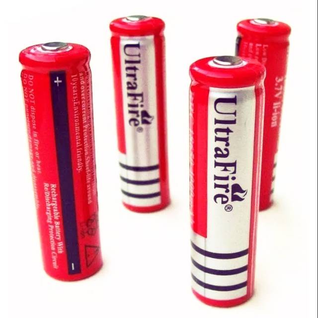 Baterai ultrafire senter police swat stungun 18650