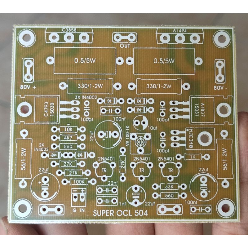 PCB SOCL 504 fiber fr4