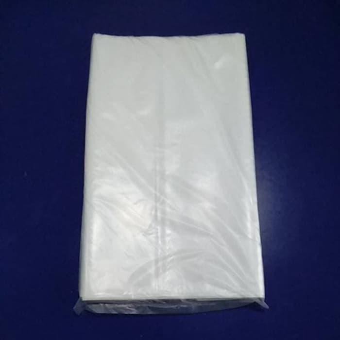 PLASTIK APRON WHITE (CELEMEK) APRON MEDIS APRON DISPOSIBLE DISPOSABLE - PUTIH