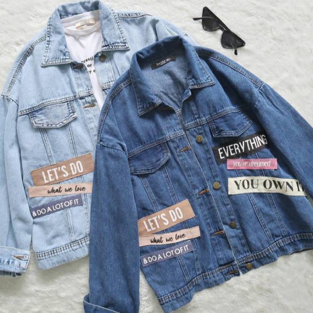 Jaket jeans bershka