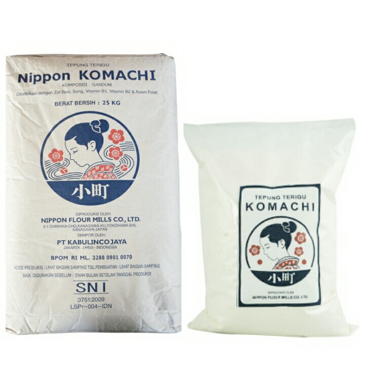 

GROSIR TEPUNG TERIGU KOMACHI 1 ZAK / [25KG]