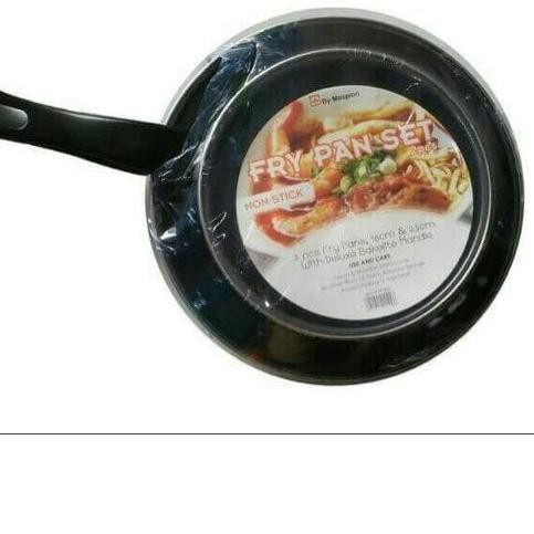 ✩ Maspion Wajan Teflon Frypan Set isi 2 pcs ✫