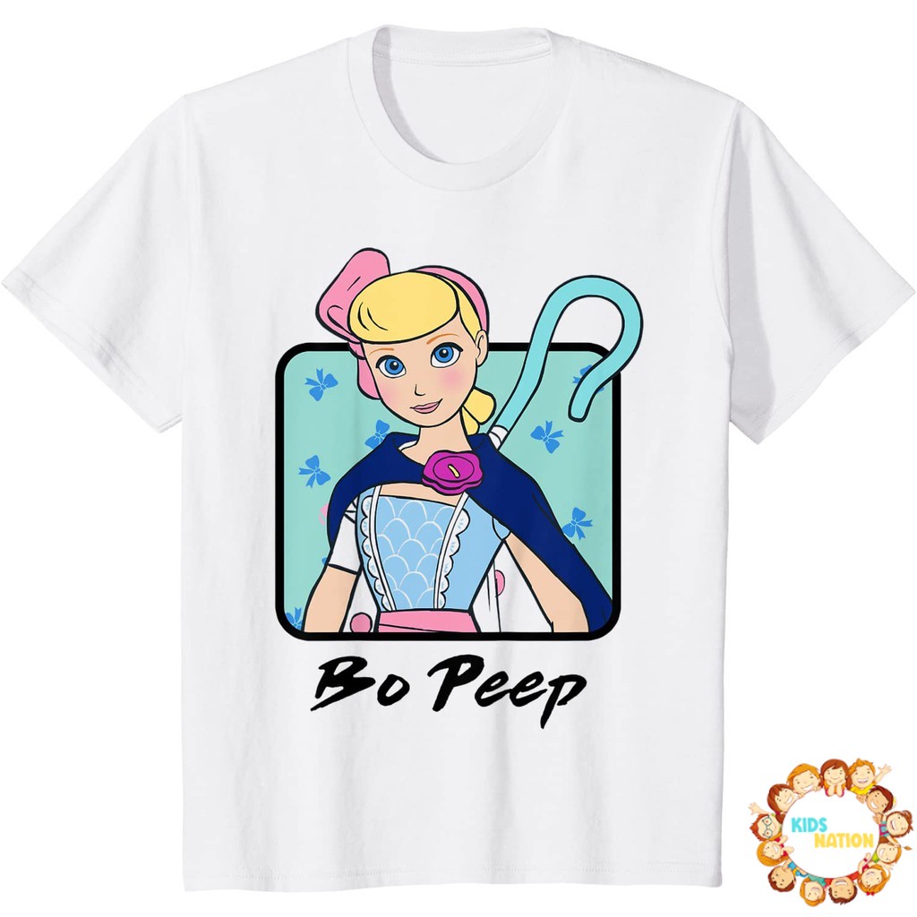 Baju anak Disney Pixar Toy Story 4 Bo Peep Colorful Bust Portrait T-Shirt