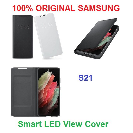 LED View S21 5G SAMSUNG Led Smart Cover Galaxy S21 5G Original100%