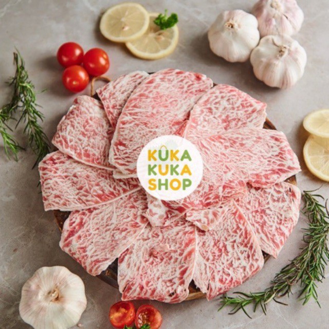 Daging Wagyu Beef Slice Mb3+ FRESH CUT 1 KG