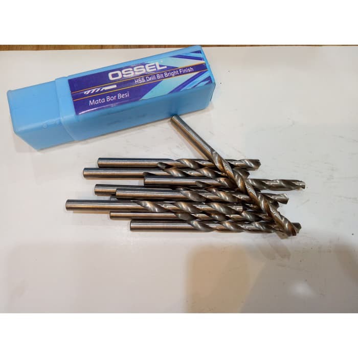 Mata Bor Besi Putih 6.0MM OSSEL-MATA BOR BESI PUTIH 6.0MM OSSEL(10PCS)