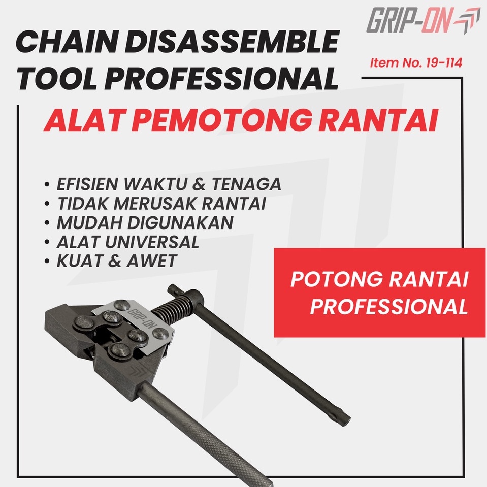 TERMURAH GRIP-ON CHAIN DISASSEMBLE TOOL PROFESSIONAL PEMOTONG RANTAI PROFESIONAL CHAIN CUTTER CHAIN 