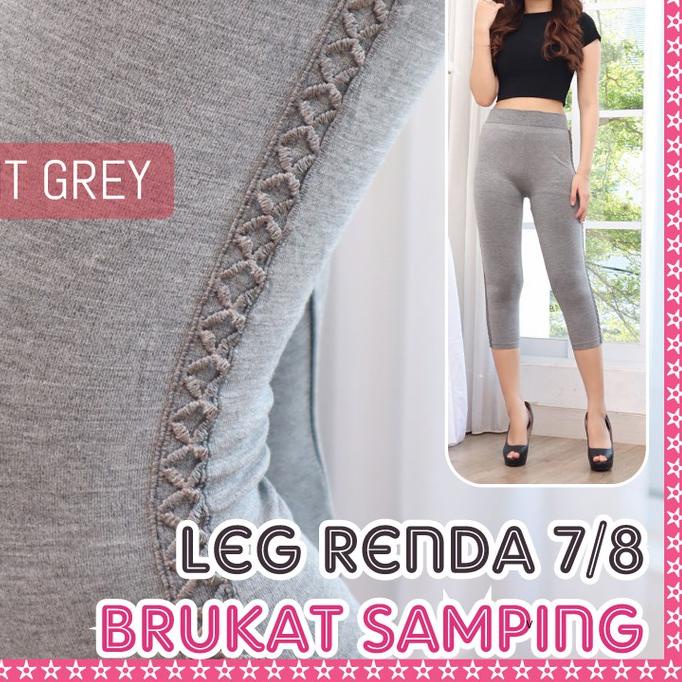 ✮ Legging Renda Brukat Pendek Wanita * RP 02 * / Legging brukat wanita / legging renda 7/8 wanita ❅