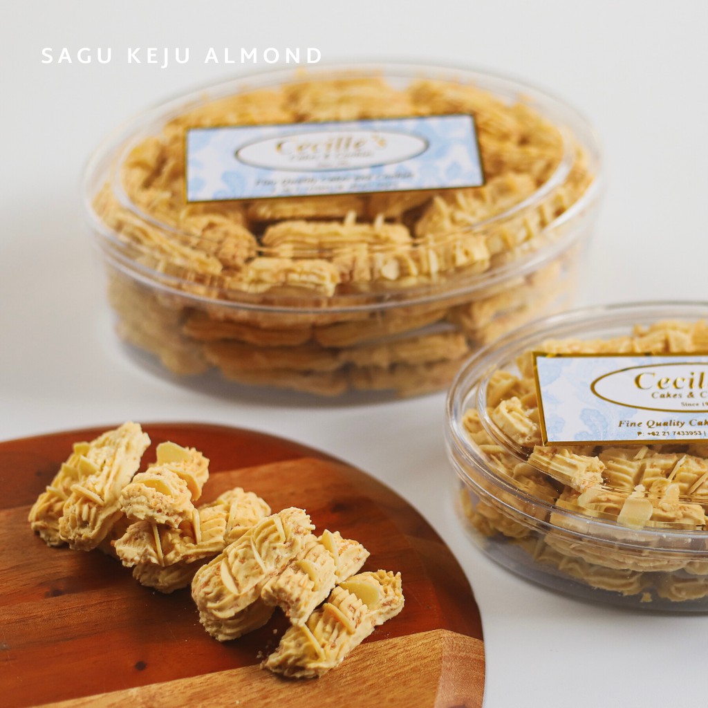 

Sagu Keju Almond