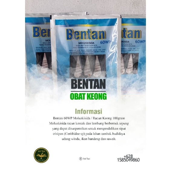 Obat Keong Bentan 100 gram