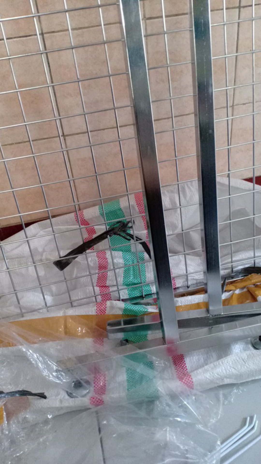 Tiang Mundo Ram Besi Crhome