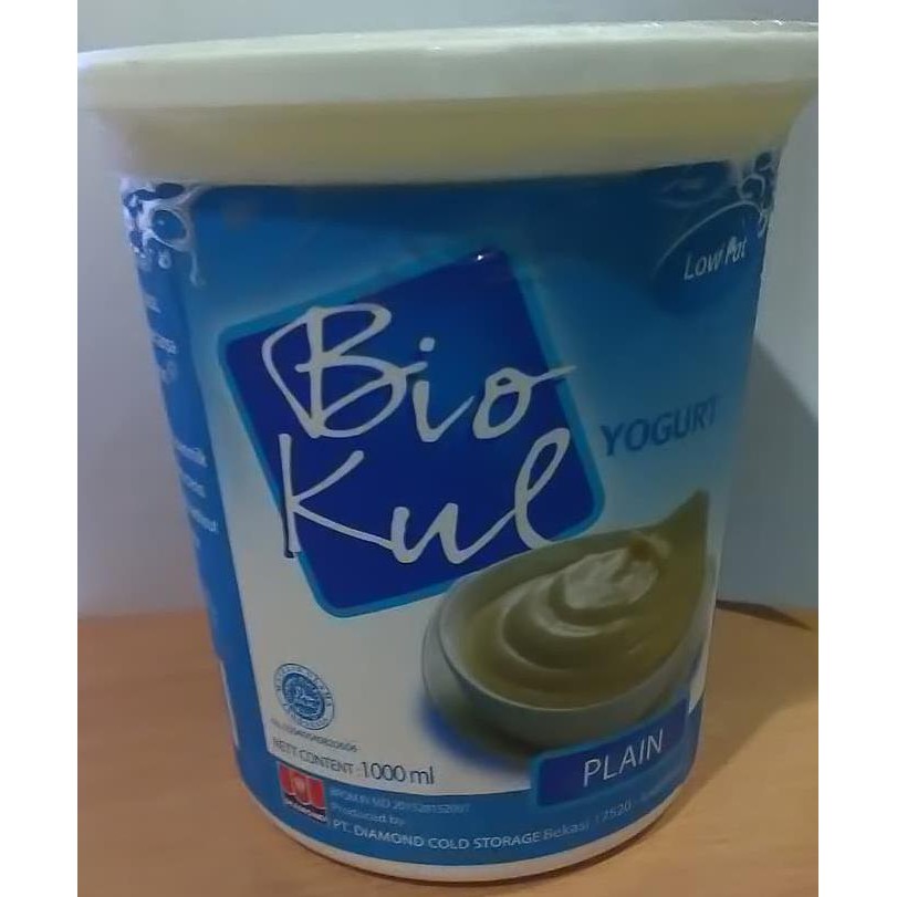 

Yogurt BIOKUL stirred rasa PLAIN @ 1000 ml