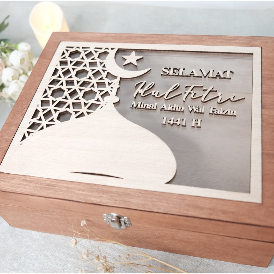 Custom Box Hari Raya Idul Fitri Lebaran Hampers Parcel