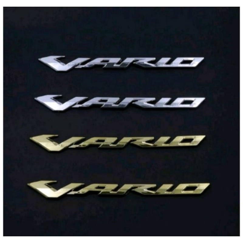 Emblem Timbul Honda Vario Emblem Timbul 3D Vario