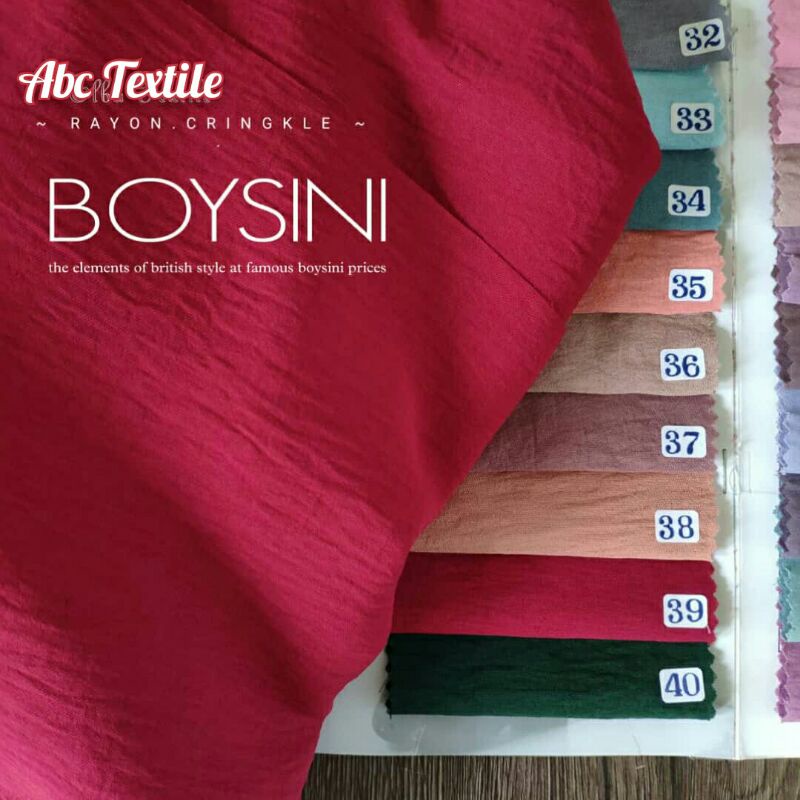 Kain Cringkle Airflow / Rayon Crinkle