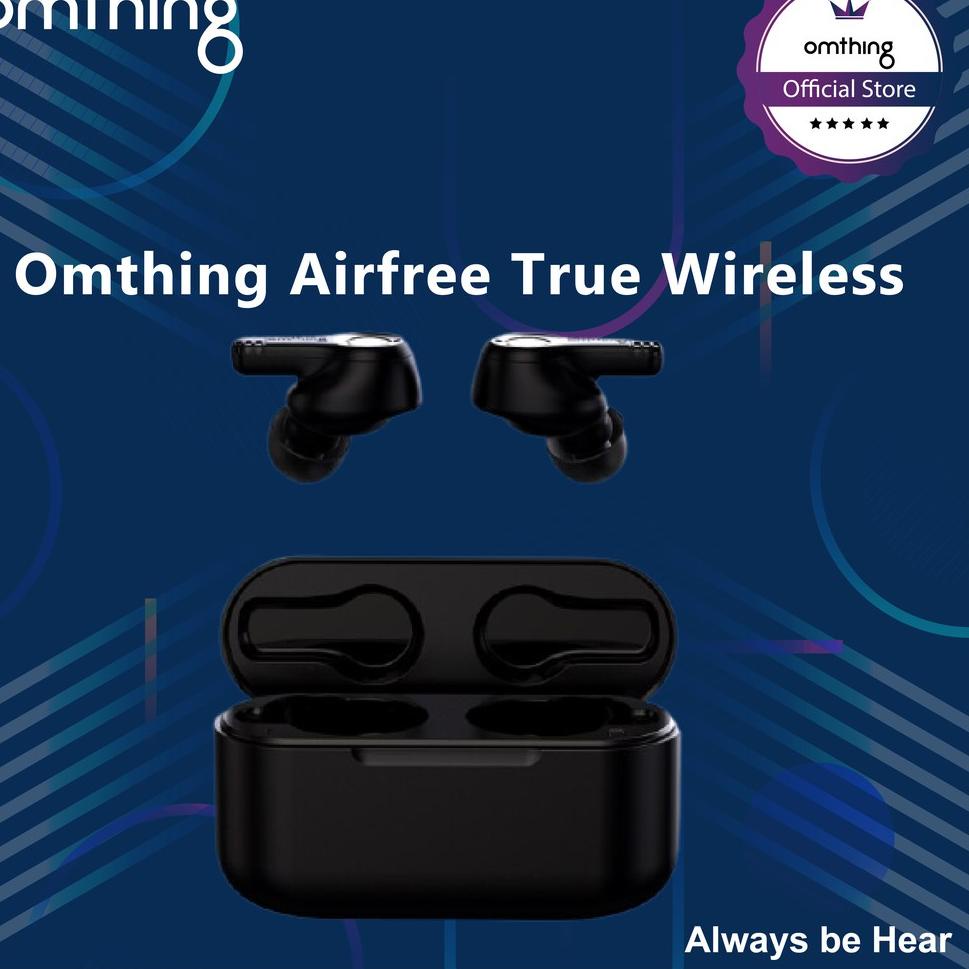 Omthing Air TWS Wireless Earphone In Ear 4 Mic ENC DNN HD Call 7mm Dynamic 550mAh Headphone Q4C7